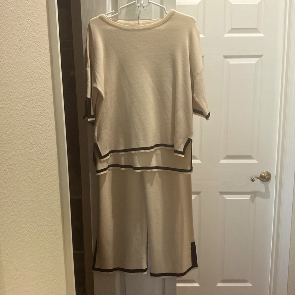 Relax fit pant and top set